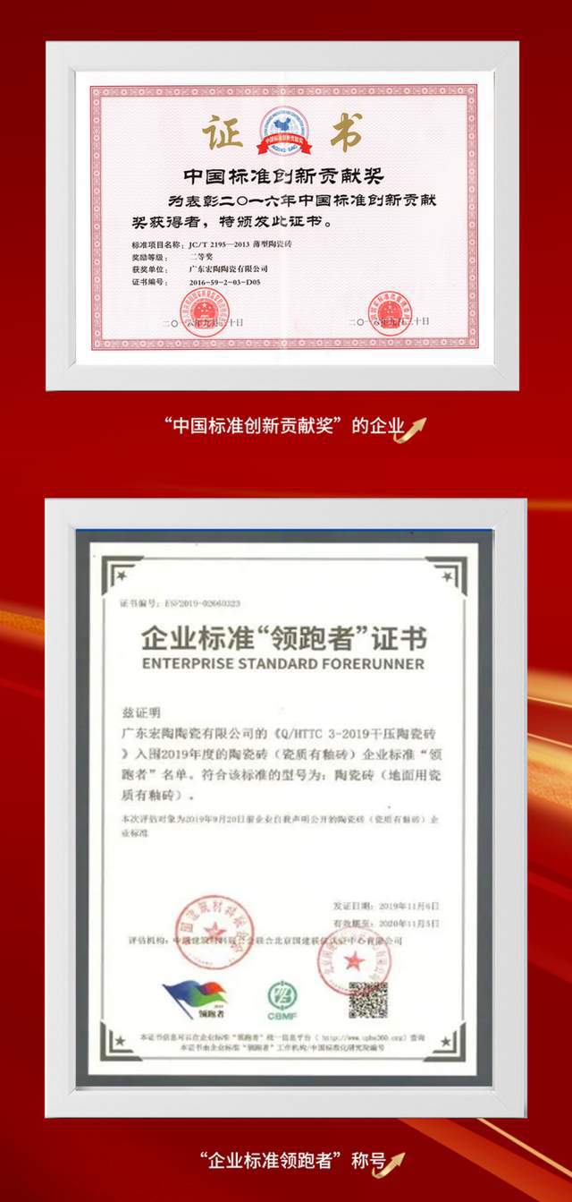 宏陶瓷砖在2024品牌影响力发展大会上荣获“品牌影响力100强”(图8)