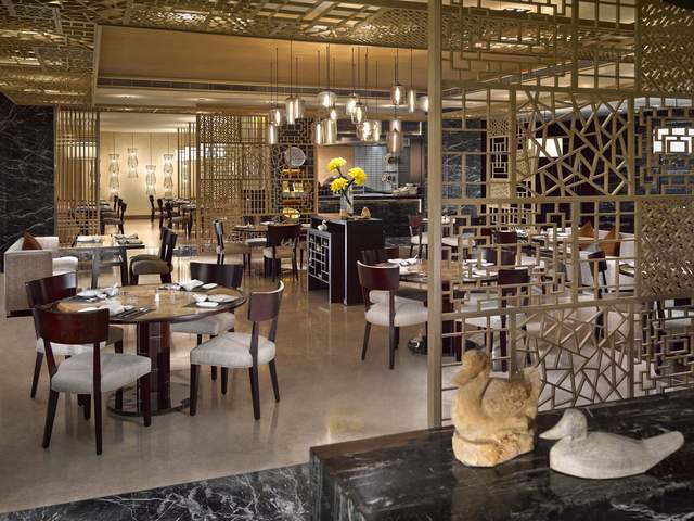 陕西中餐店装修设计西安中餐厅装修设计渭南西餐厅(图2)
