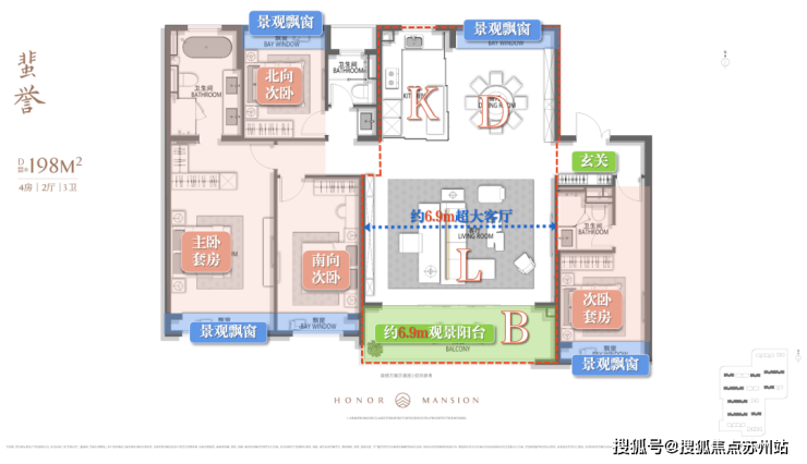 金鸡湖奢装豪宅大平层象屿地产天誉东方天誉东方怎么样？区域和价格(图6)
