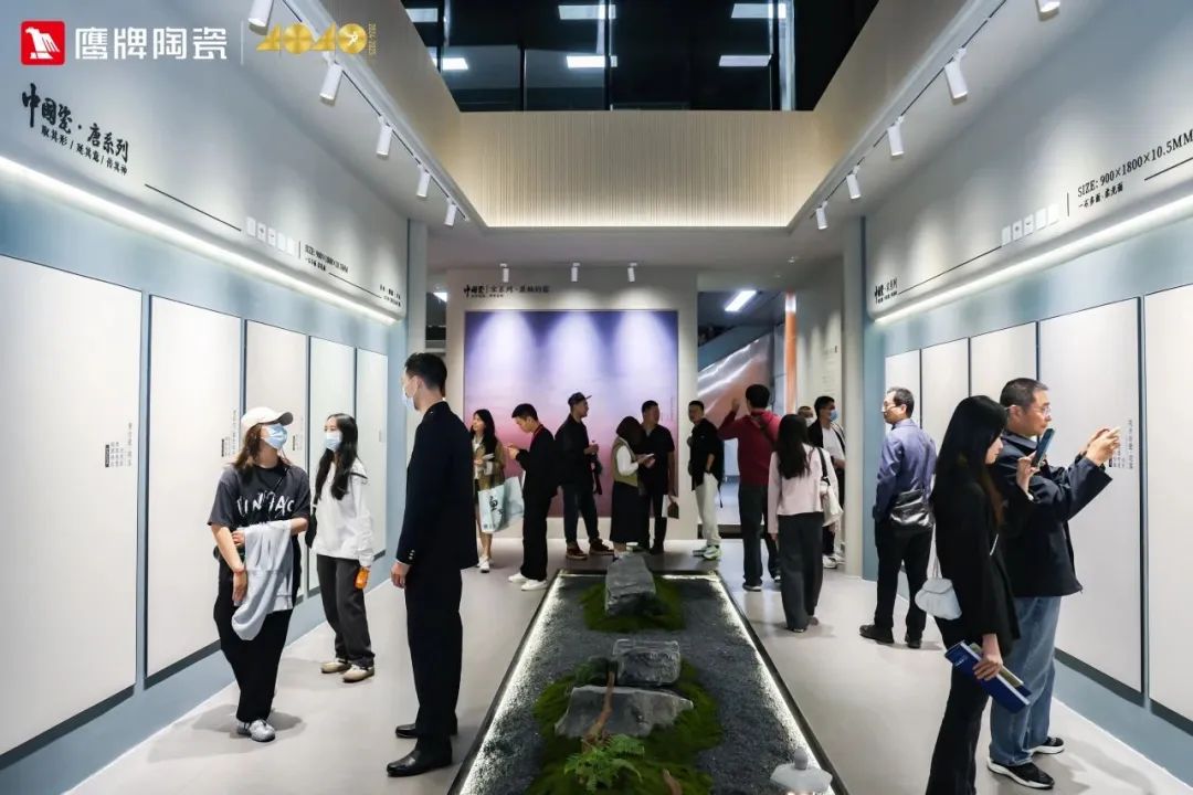 40+瓷砖岩板品牌亮相2024广州设计周！谁的人气更旺？超100张图带你(图5)