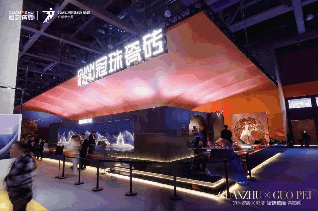 40+瓷砖岩板品牌亮相2024广州设计周！谁的人气更旺？超100张图带你(图21)