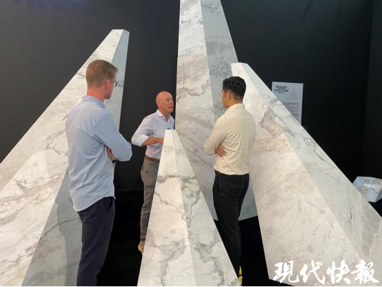 传统文化赋能石材设计！中国艺术石材首进国际顶级展馆(图2)