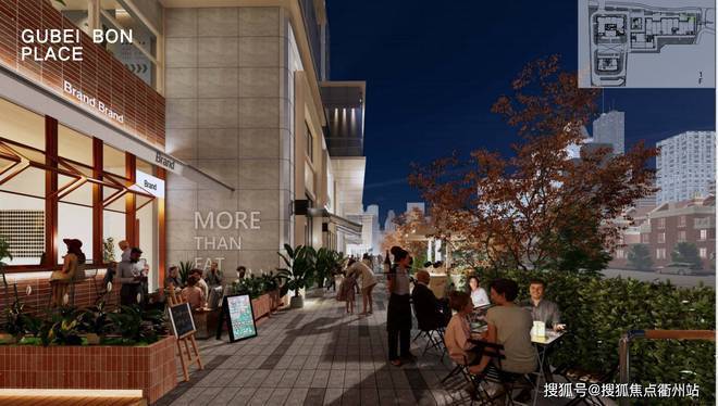 2025最新推荐【古北中央公园壹号街区-纯沿街重餐饮铺】独立产权(图2)