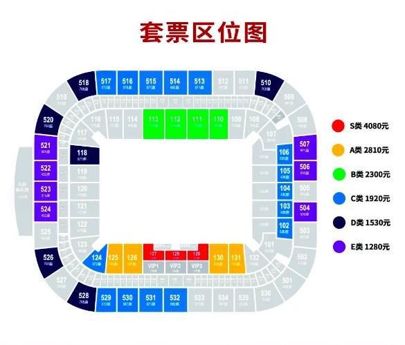 2025赛季中超各队套票价格：申花散客价最高西海岸最为亲民(图4)
