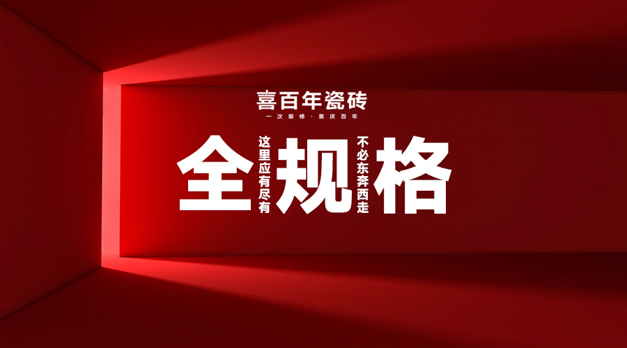 喜百年瓷砖是几线品牌？产品有啥特点？(图4)