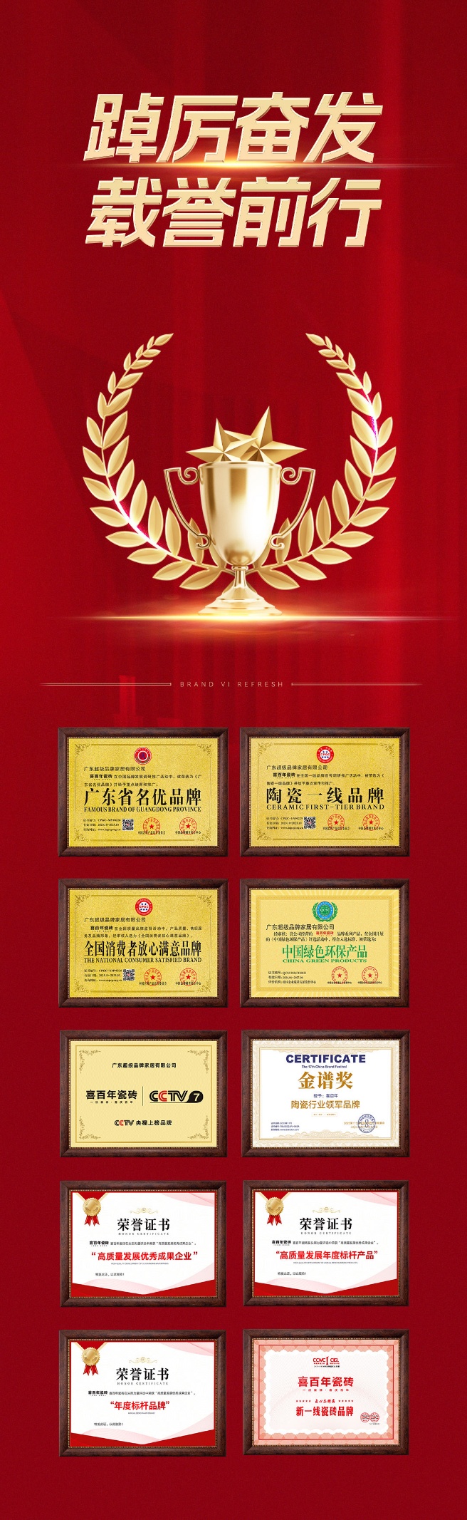 喜百年瓷砖是几线品牌？产品有啥特点？(图5)