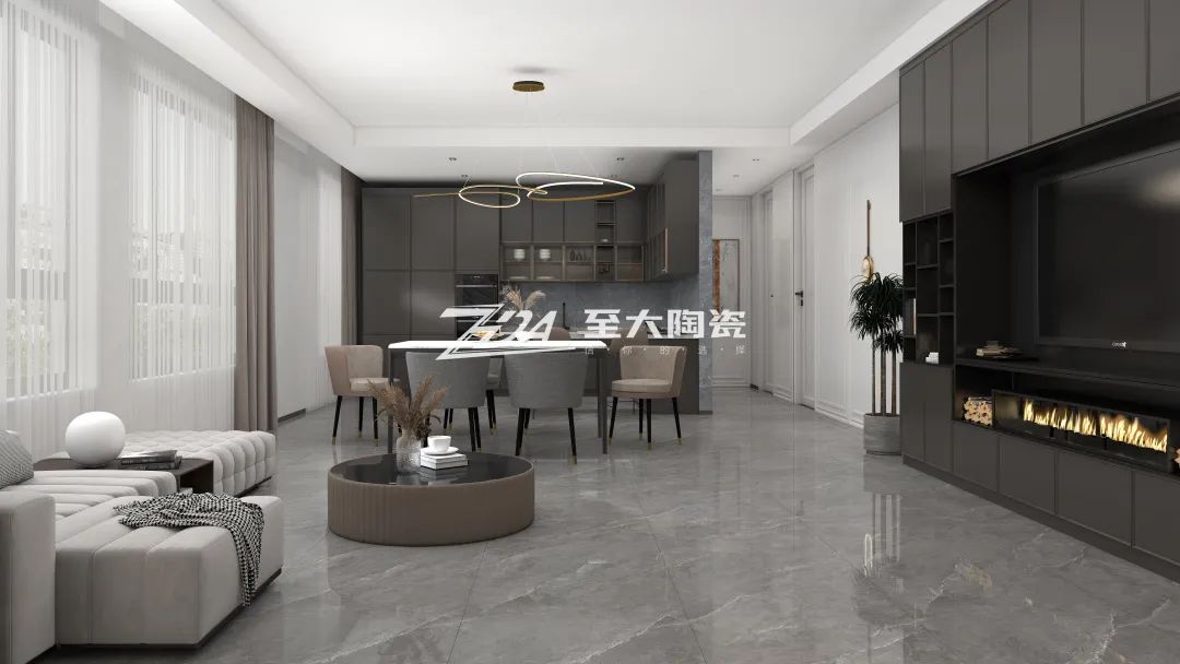 至大陶瓷爱马仕灰赋能浪漫都市空间(图2)