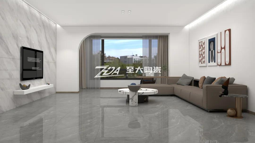 至大陶瓷普斯顿灰打造高冷质感居所(图2)