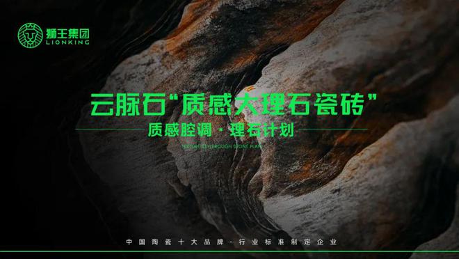 狮王陶瓷云脉石-质感大理石瓷砖全新升级｜潭洲展震撼亮相(图1)