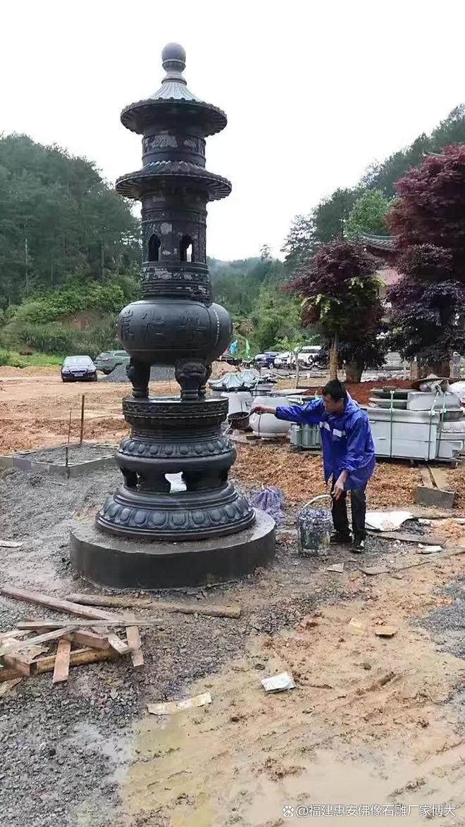 石雕香炉在桥梁中的应用案例(图2)