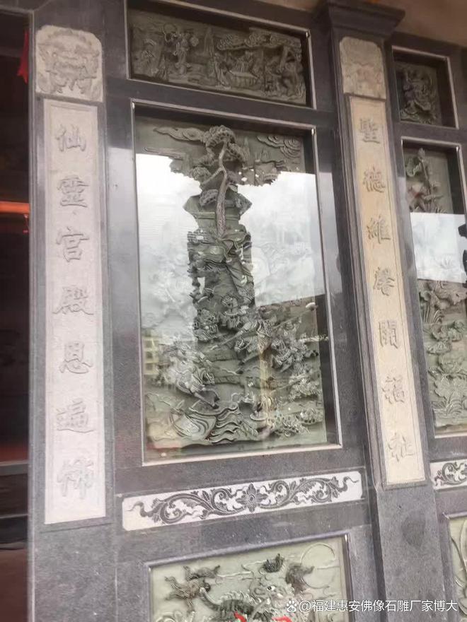 潮汕祠堂石雕的龙头与潮汕传统工艺的精湛技艺(图7)