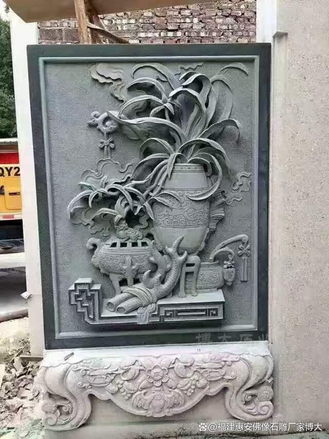 潮汕祠堂石雕的龙头与潮汕传统工艺的精湛技艺(图6)