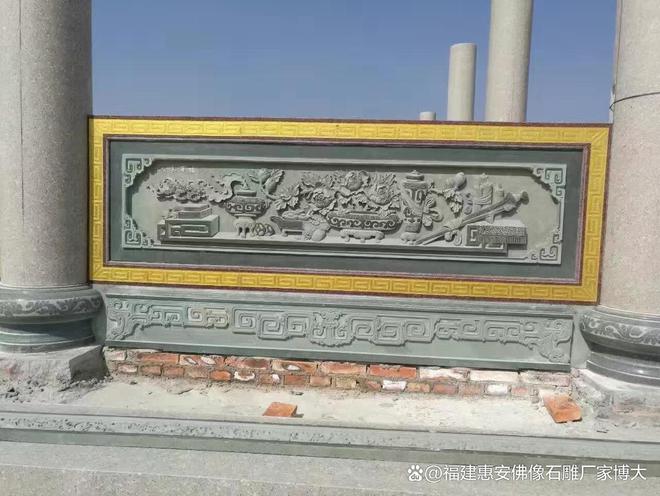 潮汕祠堂石雕的龙头与潮汕传统工艺的精湛技艺(图5)