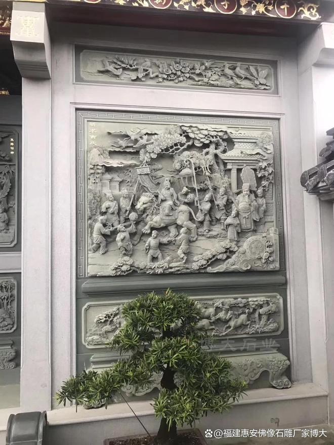 潮汕祠堂石雕的龙头与潮汕传统工艺的精湛技艺(图8)