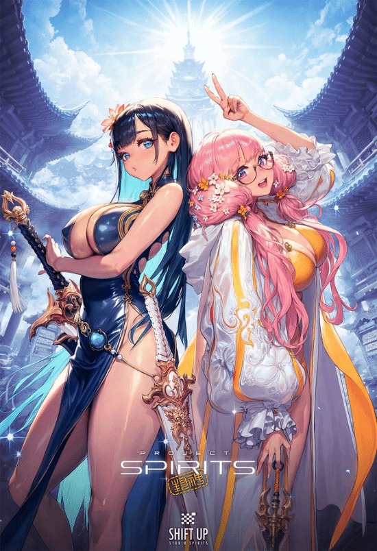 又一人间胸器！《剑星》ShiftUp公布新作主视觉图(图1)