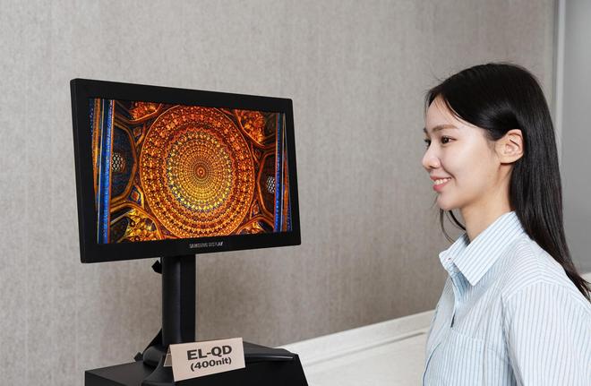 三星显示在SID2025展出400尼特非镉电致发光量子点等产品(图2)