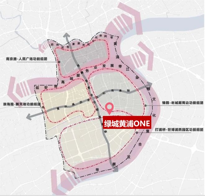 热搜绿城黄浦ONE售楼处发布：黄浦老西门封面级人居作品(图4)