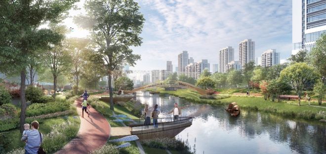 热搜NO1保利虹桥和著售楼处发布双轨交旁的低密著作(图5)