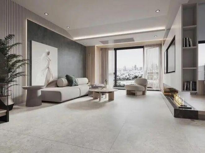 越来越多人客厅不铺瓷砖了学学广东人的做法便宜耐用无甲醛(图1)