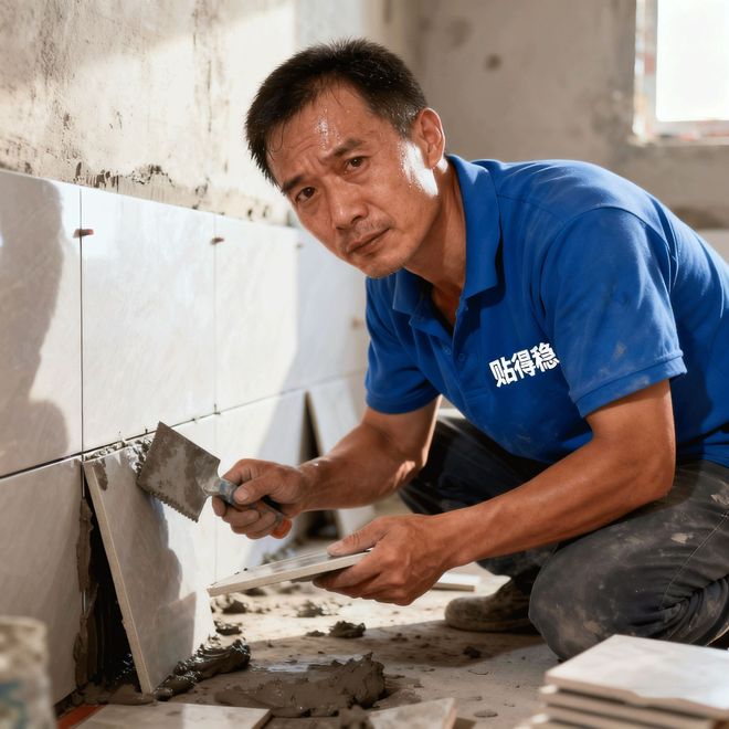 好房子装修怕瓷砖掉?贴得稳881全效背胶潮湿区贴完多年不松脱(图3)