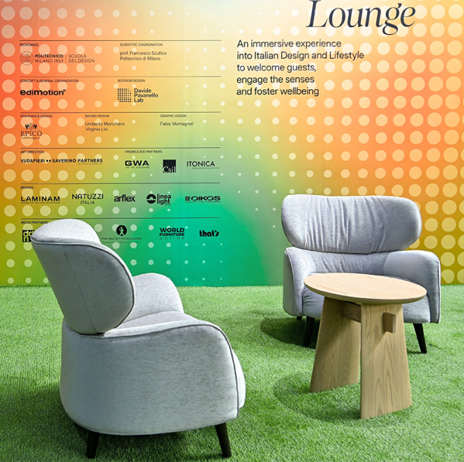 NatuzziItalia亮相2026CIFFGUANGZHOUTheItalianLounge空间(图3)