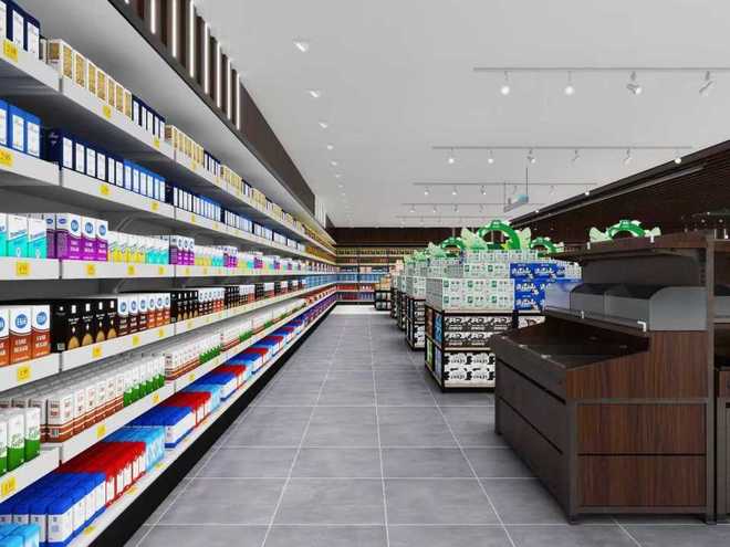 陕西超市装修施工陕西商铺门店装修施工商超门店(图5)