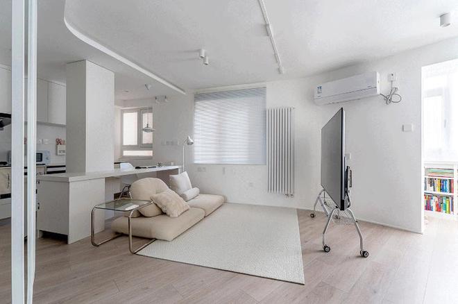 一个人的生活43㎡的自由与浪漫享受独有的温暖与舒适(图6)