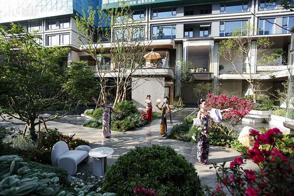 绿城·绿汀芳菲美学示范区开放(图2)