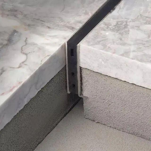 石材对接收口及外墙干挂石材留缝大小(图3)